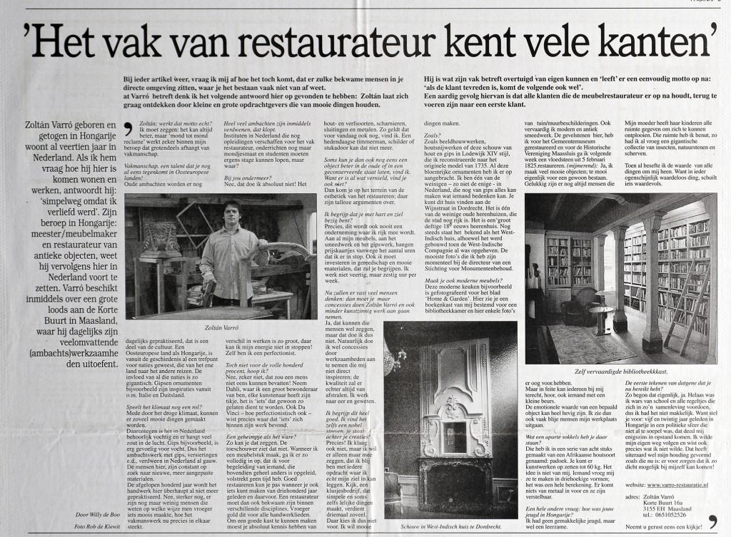Maassluise Courrant 2006